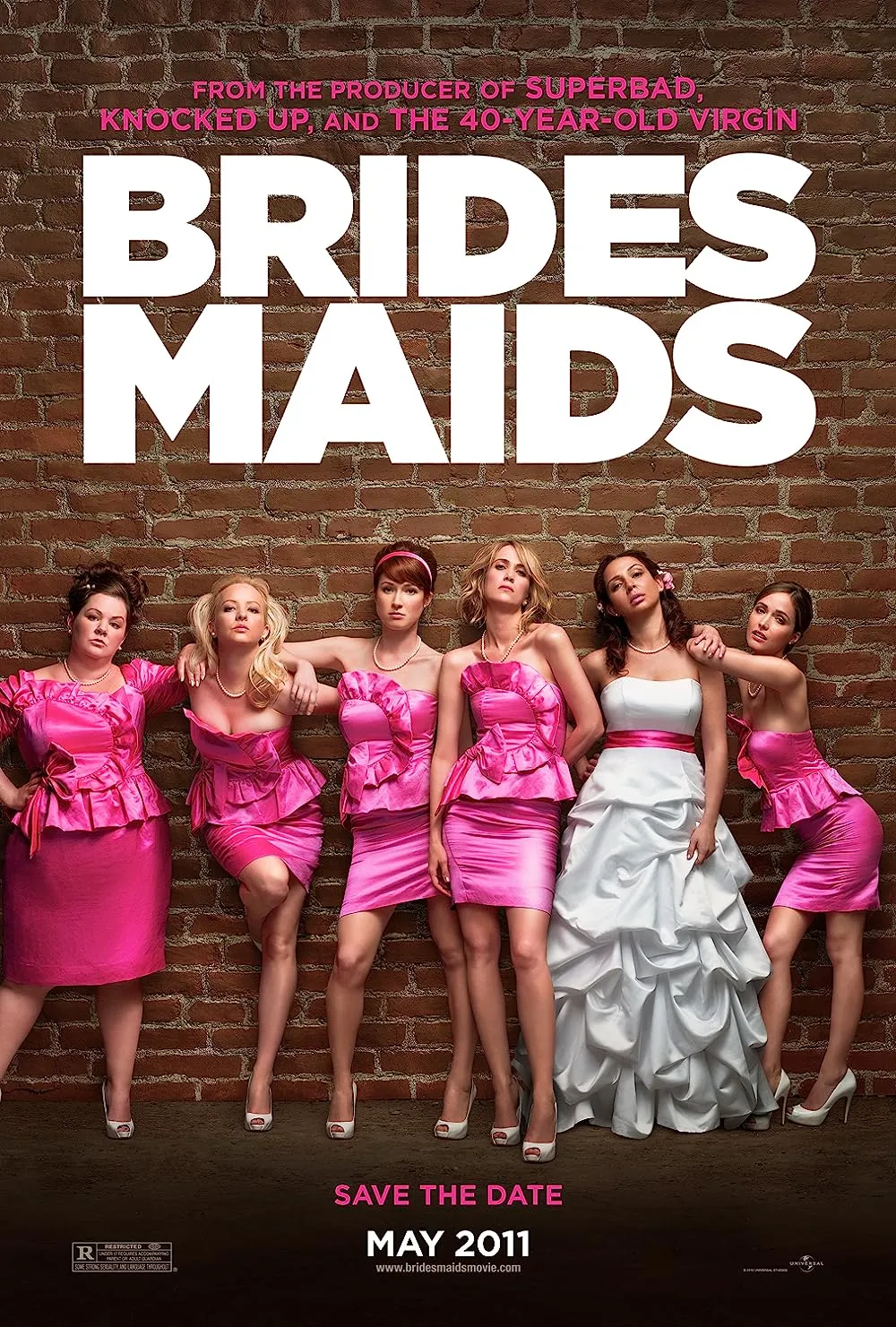 Bridesmaids 2011 EXTENDED Hindi ORG Dual Audio 1080p | 720p | 480p BluRay ESub Dow