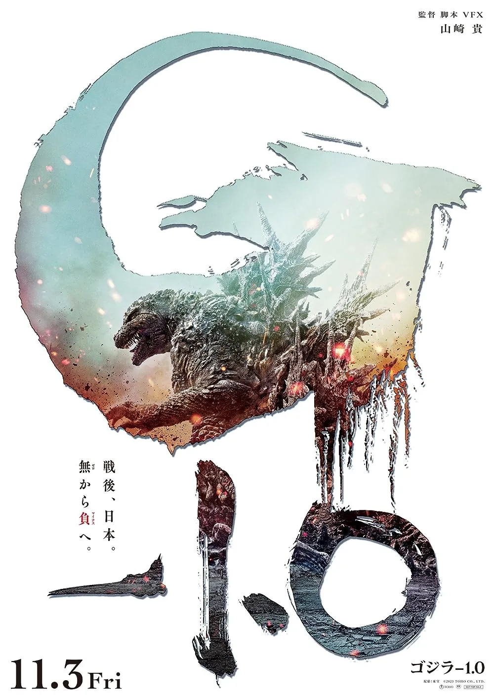 Godzilla Minus One 2023 Hindi HQ Dubbed 720p HQ S-Print 1.1GB Download