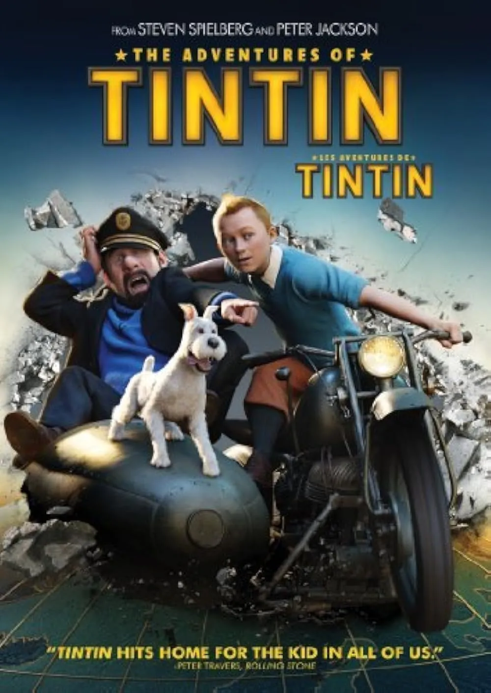The Adventures of Tintin 2011 Hindi ORG Dual Audio 1080p | 720p | 480p BluRay ESub Do