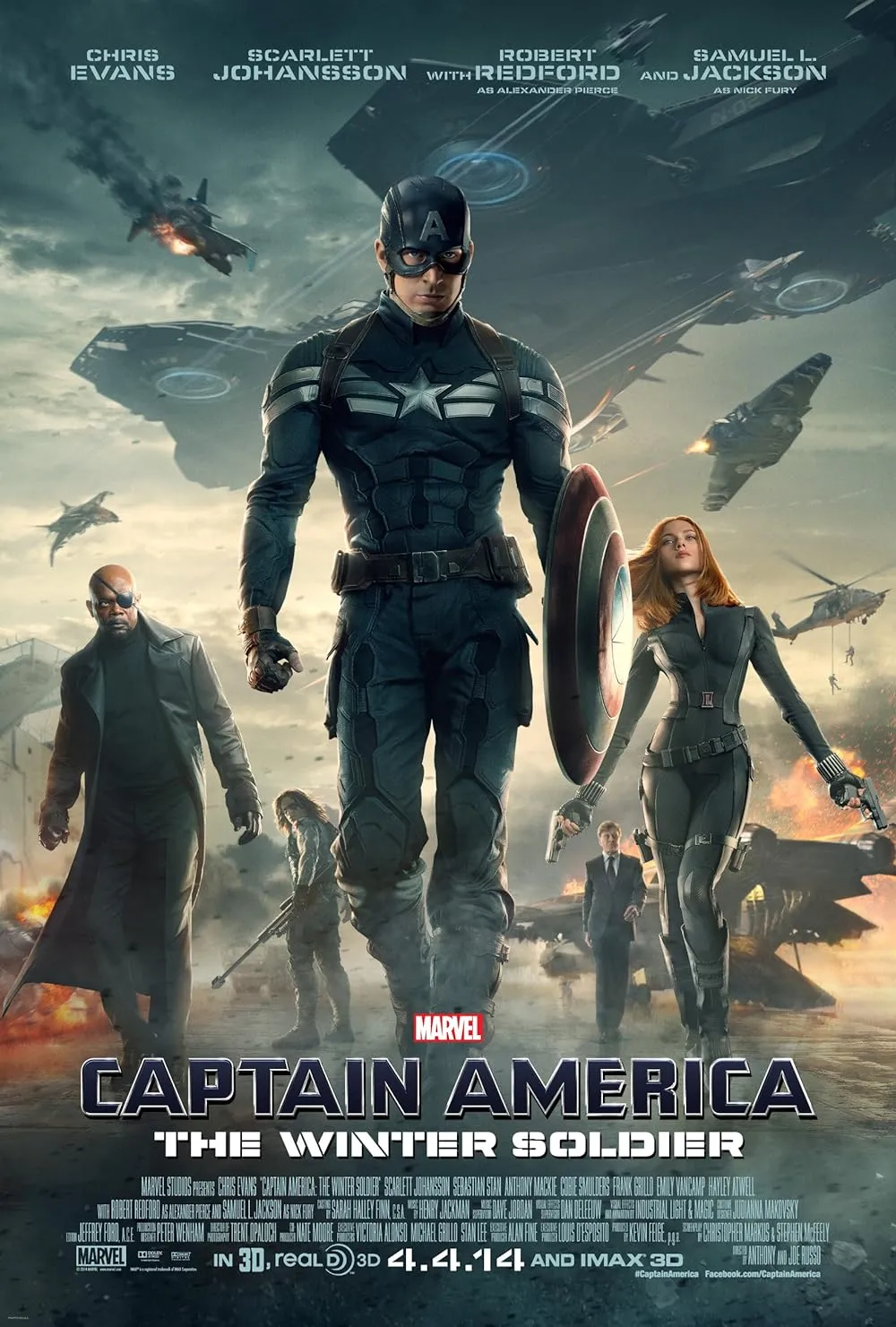 Captain America The Winter Soldier 2014 Hindi ORG Dual Audio 1080p | 720p | 480p BluRay