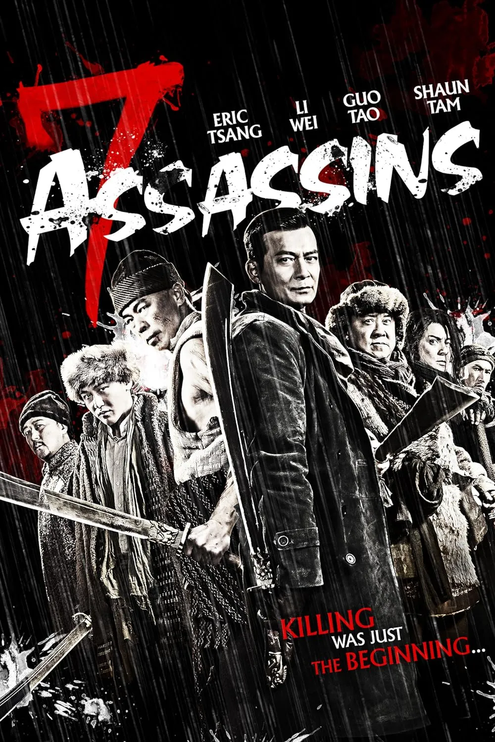 7 Assassins 2013 Hindi ORG Dual Audio 480p BluRay ESub 450MB Download