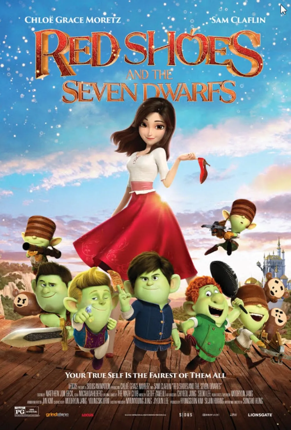 Red Shoes and The Seven Dwarfs 2019 Hindi ORG Dual Audio 720p BluRay ESub 1GB Download