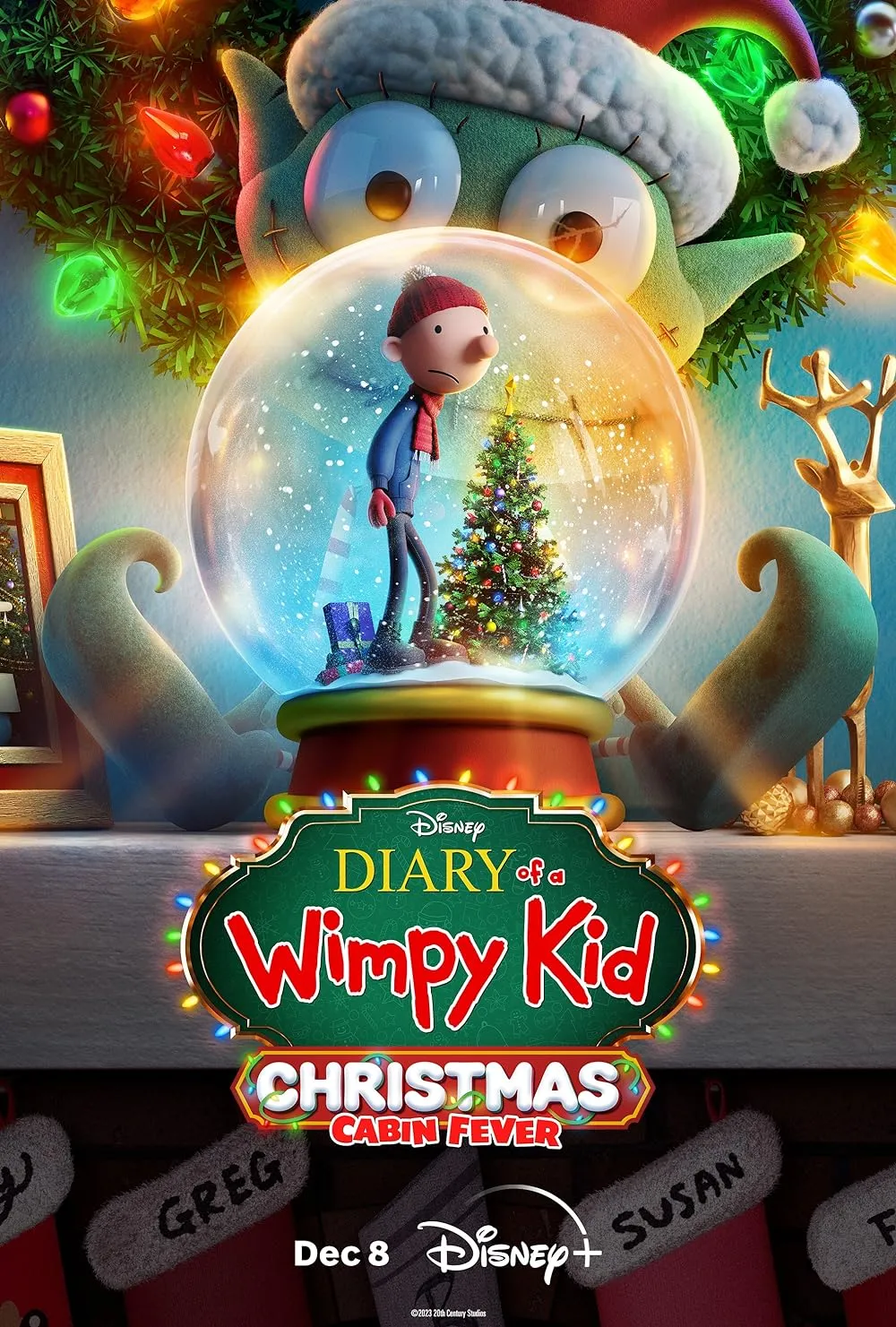Diary of a Wimpy Kid Christmas Cabin Fever 2023 English 480p HDRip ESub 250MB Download