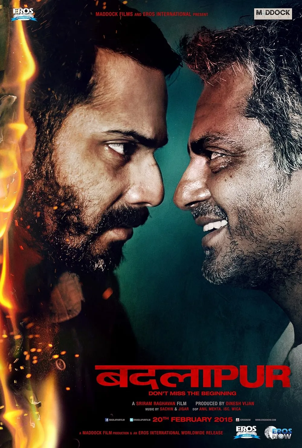 Badlapur 2015 Hindi 1080p HDRip ESub 2.1GB Download