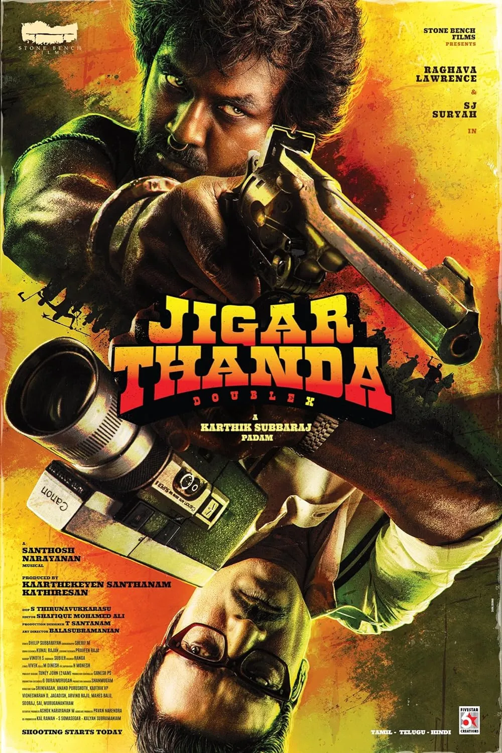 Jigarthanda Double X 2023 ORG Hindi Dubbed 480p NF HDRip ESub 700MB Download