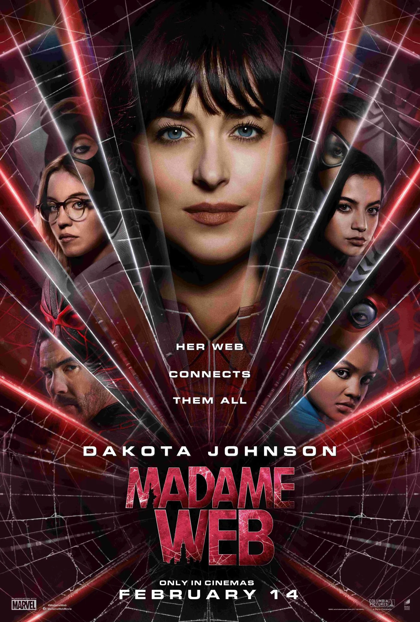 Madame Web 2024 Hindi Dubbed HQ 1080p | 720p | 480p HDTS Download