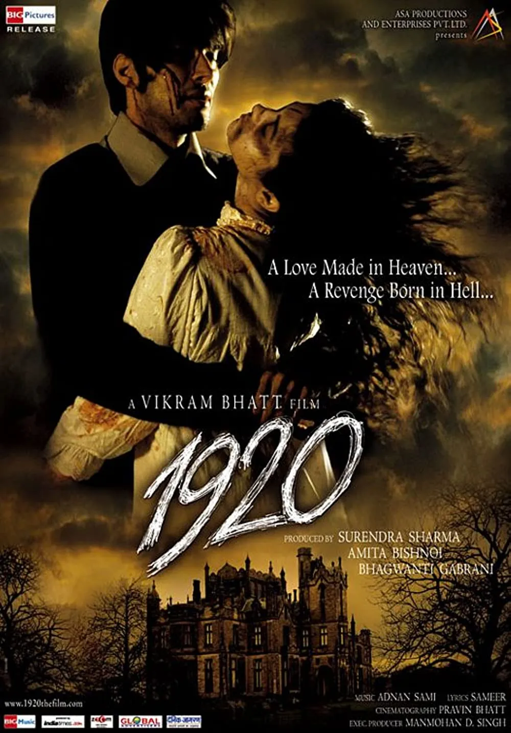 1920 2008 Hindi 480p HDRip 600MB Download