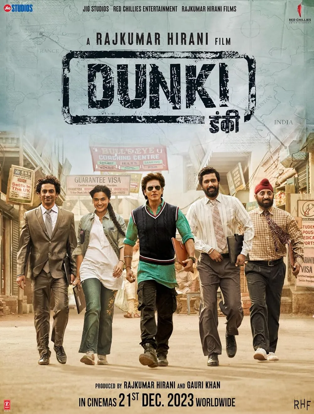 Dunki Drop 4 2023 Hindi Official Trailer 2160p 4K | 1080p HDRip Download