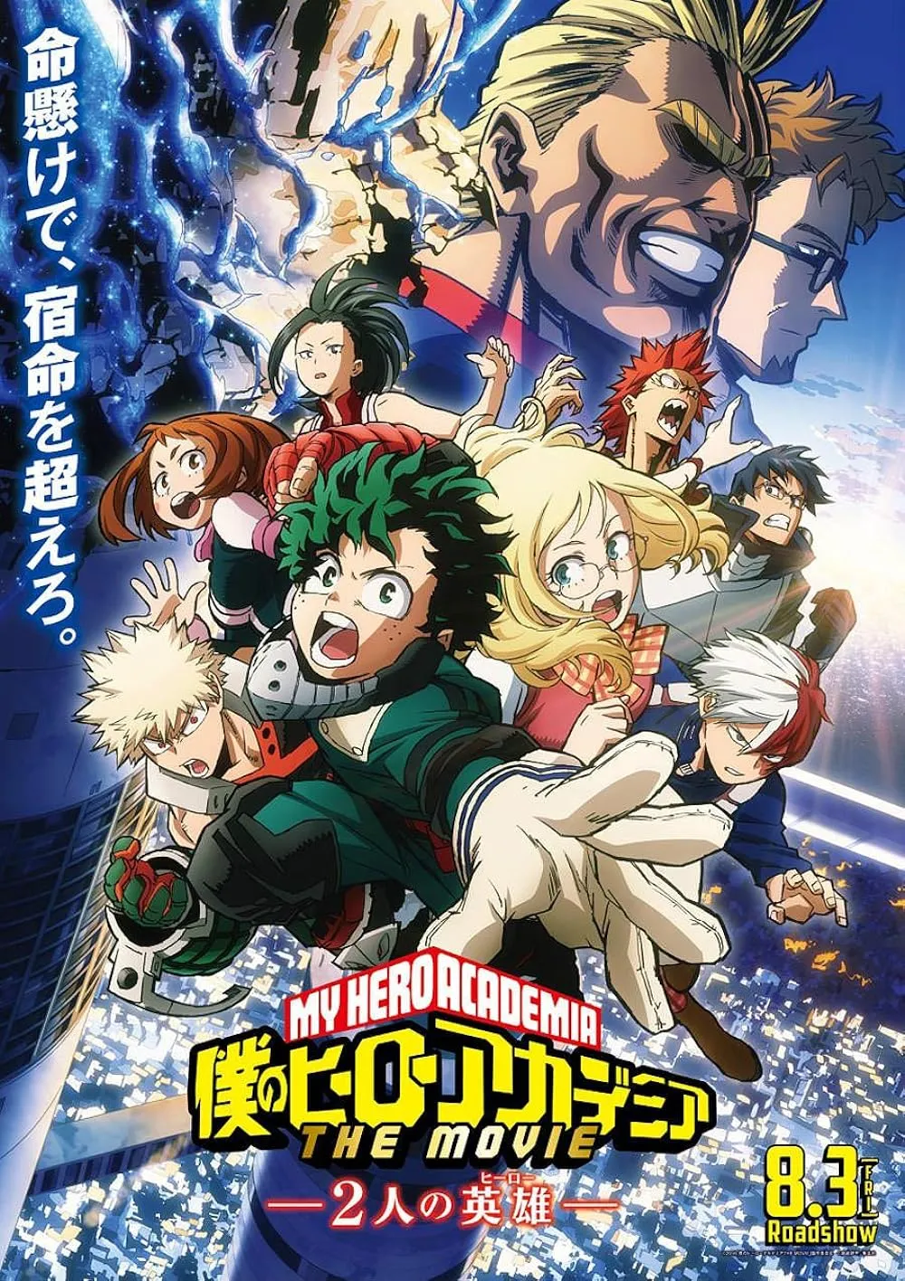 My Hero Academia Two Heroes 2018 Hindi ORG Dual Audio 480p HDRip ESub 300MB Downlo