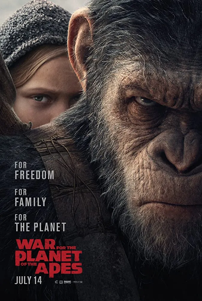 War for the Planet of the Apes 2017 Hindi ORG Dual Audio 1080p | 720p | 480p BluRay ESub