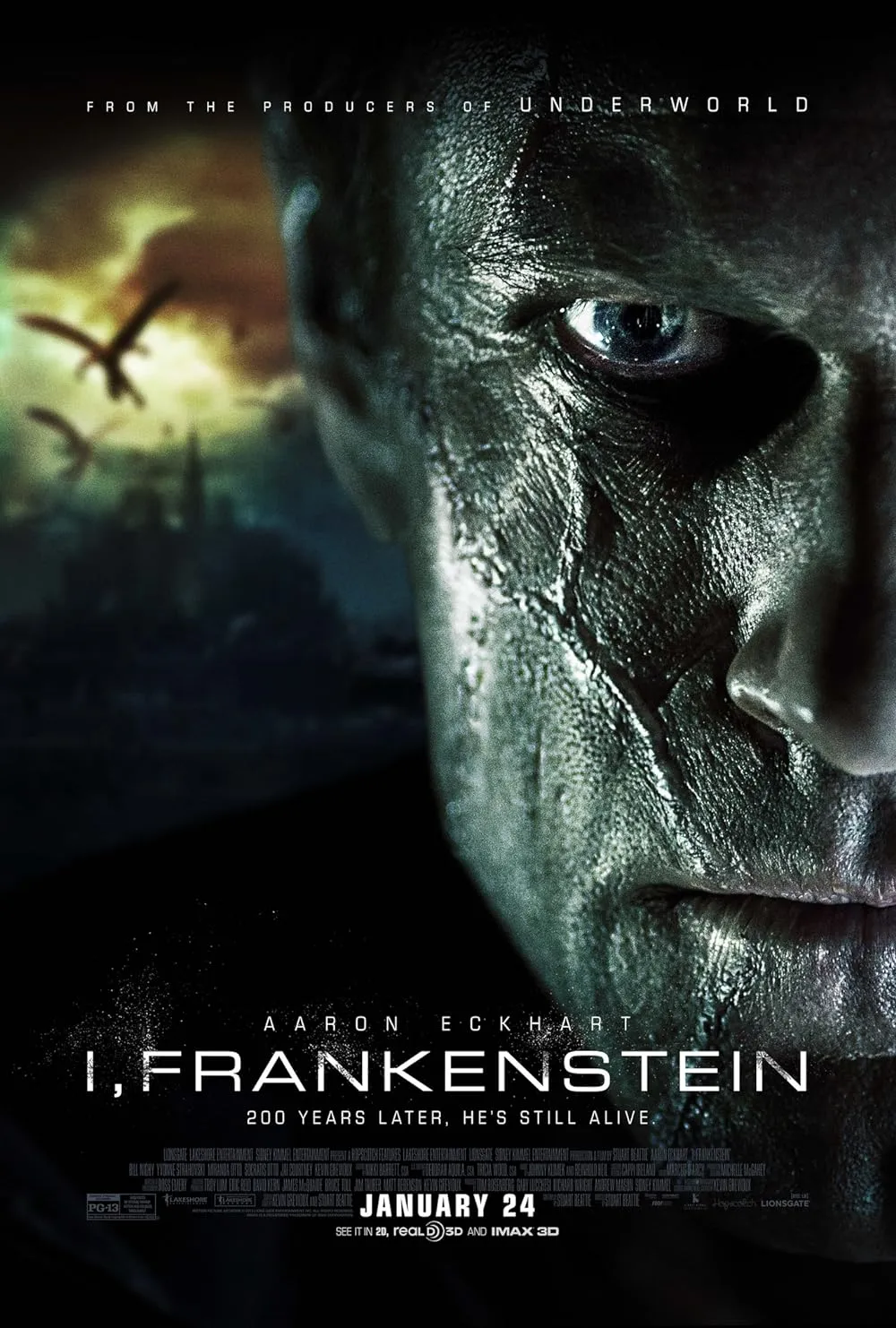 I Frankenstein 2014 Hindi ORG Dual Audio 720p | 480p BluRay ESub Download