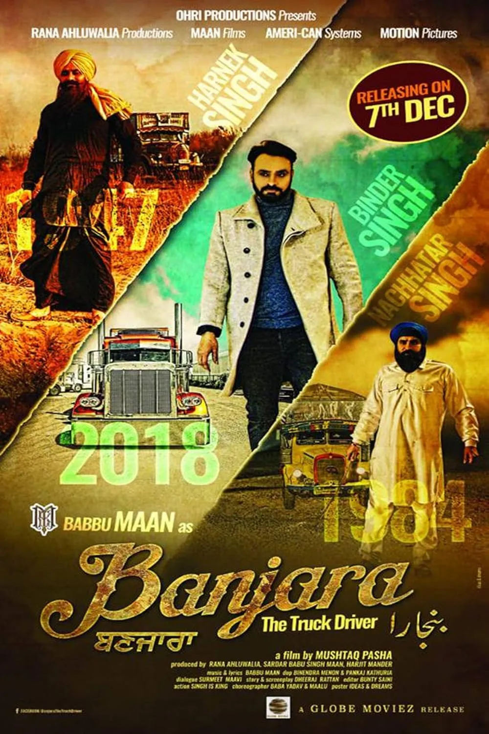 Banjara The Truck Driver 2018 Punjabi 1080p | 720p | 480p HDRip Download