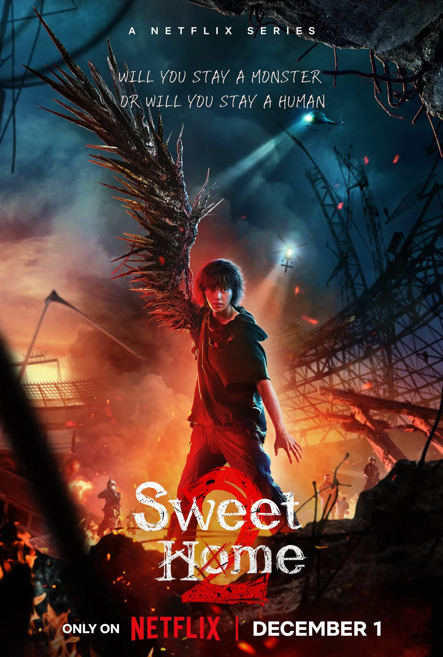 Sweet Home 2023 S02 NF Series Hindi ORG Dual Audio 480p HDRip MSub 700MB Downlo