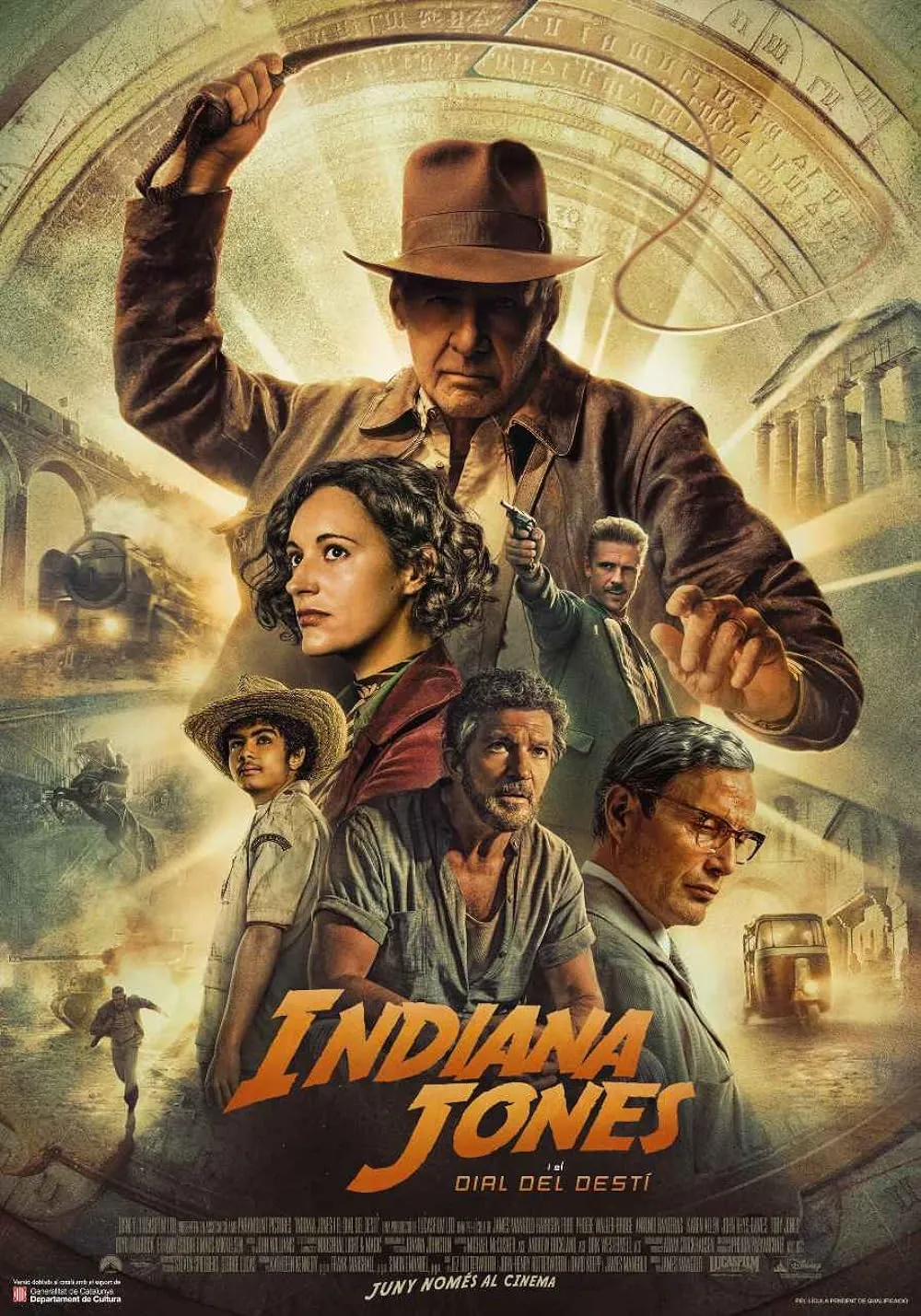Indiana Jones and the Dial of Destiny 2023 Hindi ORG Dual Audio 480p BluRay ESub 700MB