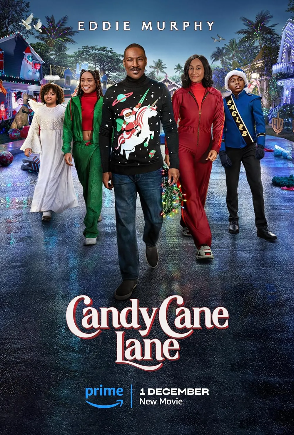 Candy Cane Lane 2023 Hindi ORG Dual Audio 480p HDRip ESub 500MB Download
