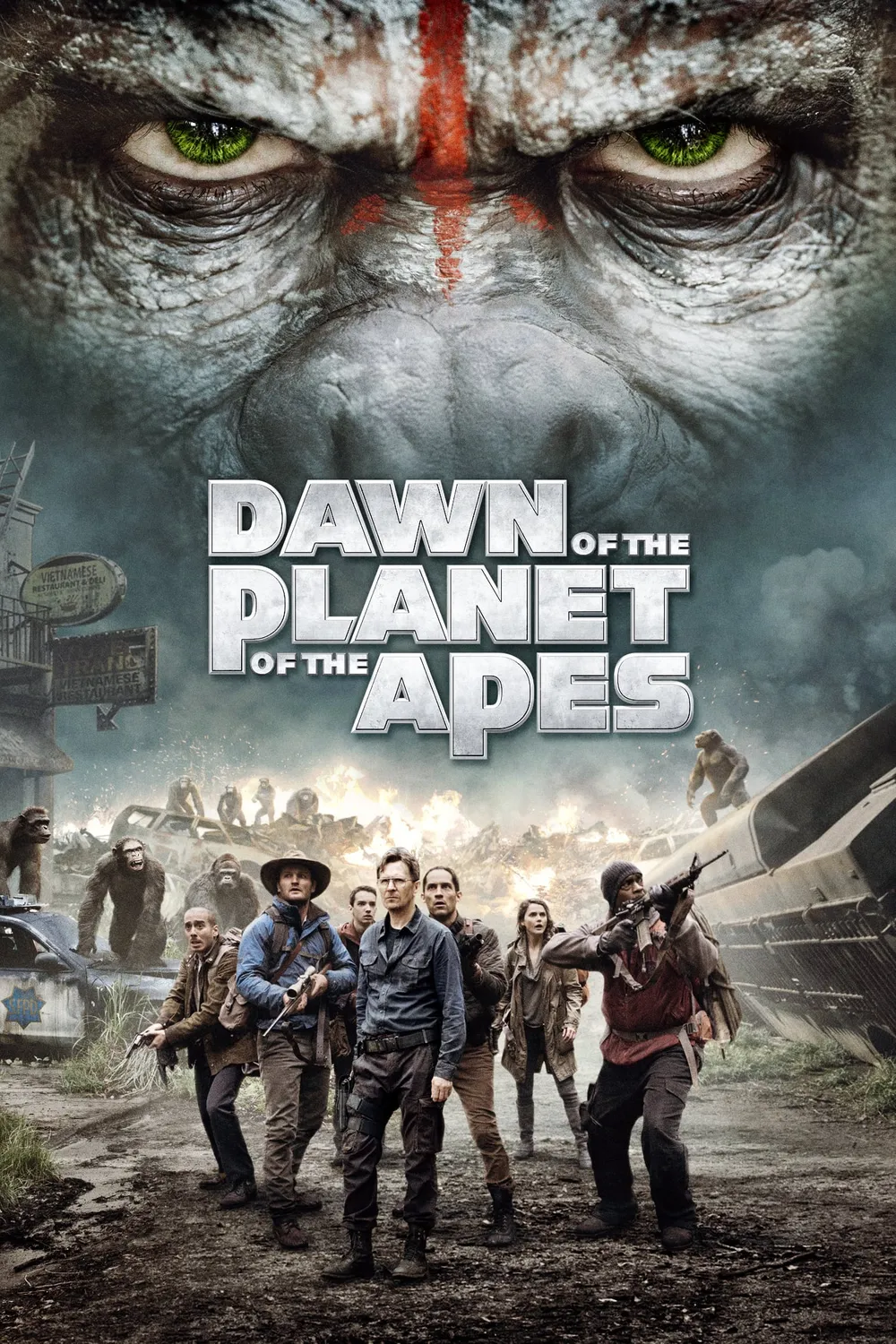 Dawn of the Planet of the Apes 2014 Hindi ORG Dual Audio 1080p | 720p | 480p BluRay ESub 