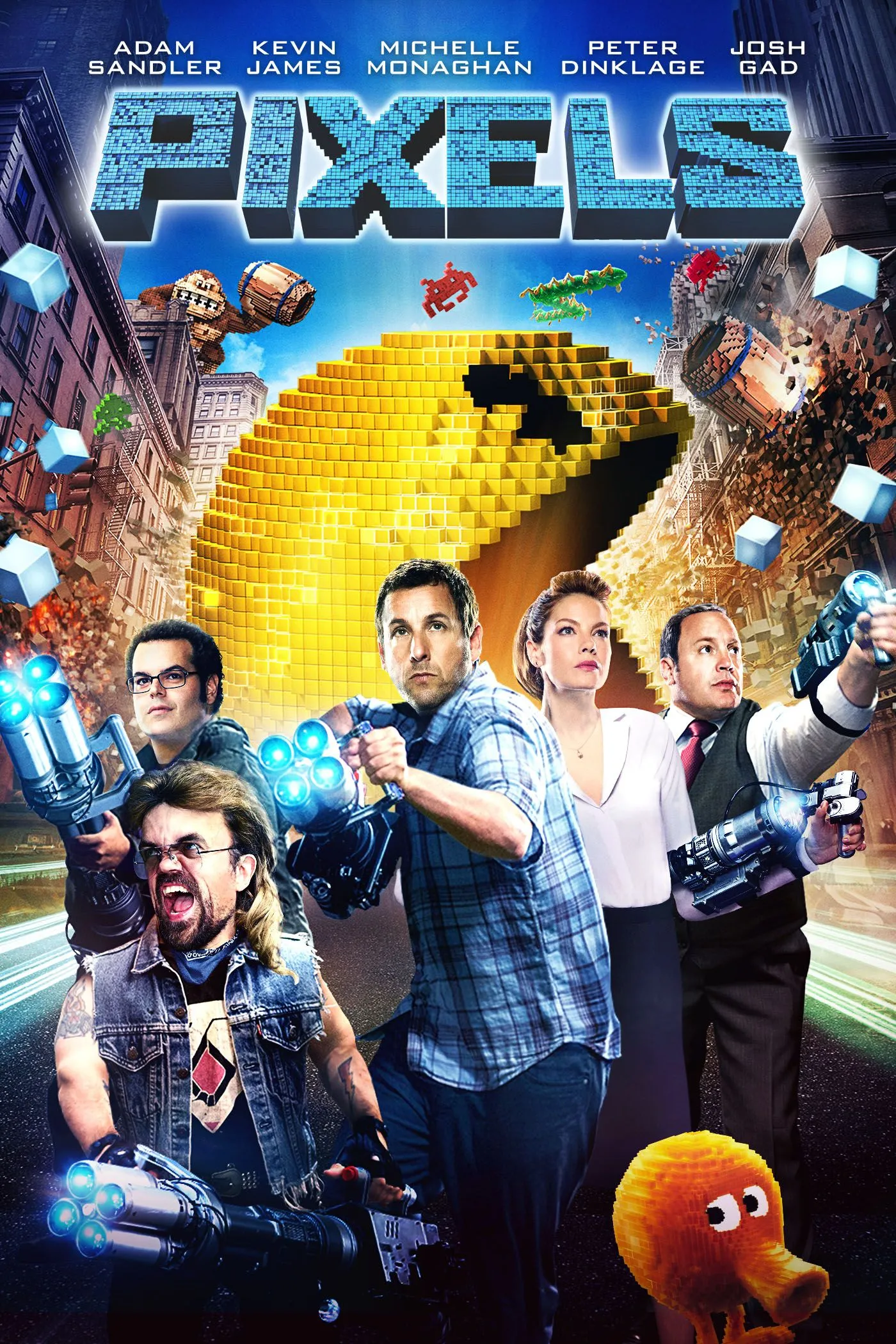 Pixels 2015 Hindi ORG Dual Audio 1080p | 720p | 480p BluRay ESub Download