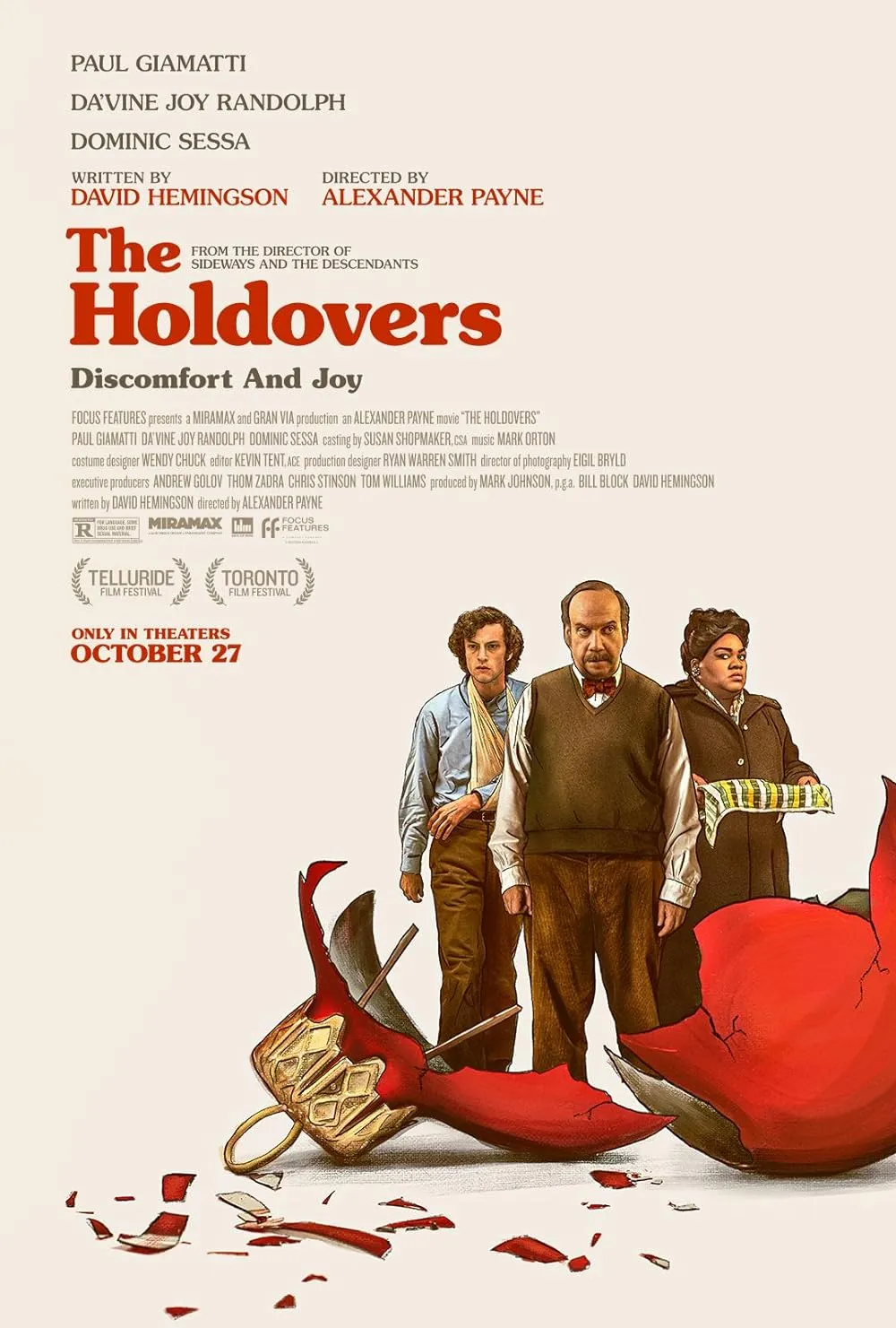 The Holdovers 2023 English 480p HDRip ESub 550MB Download