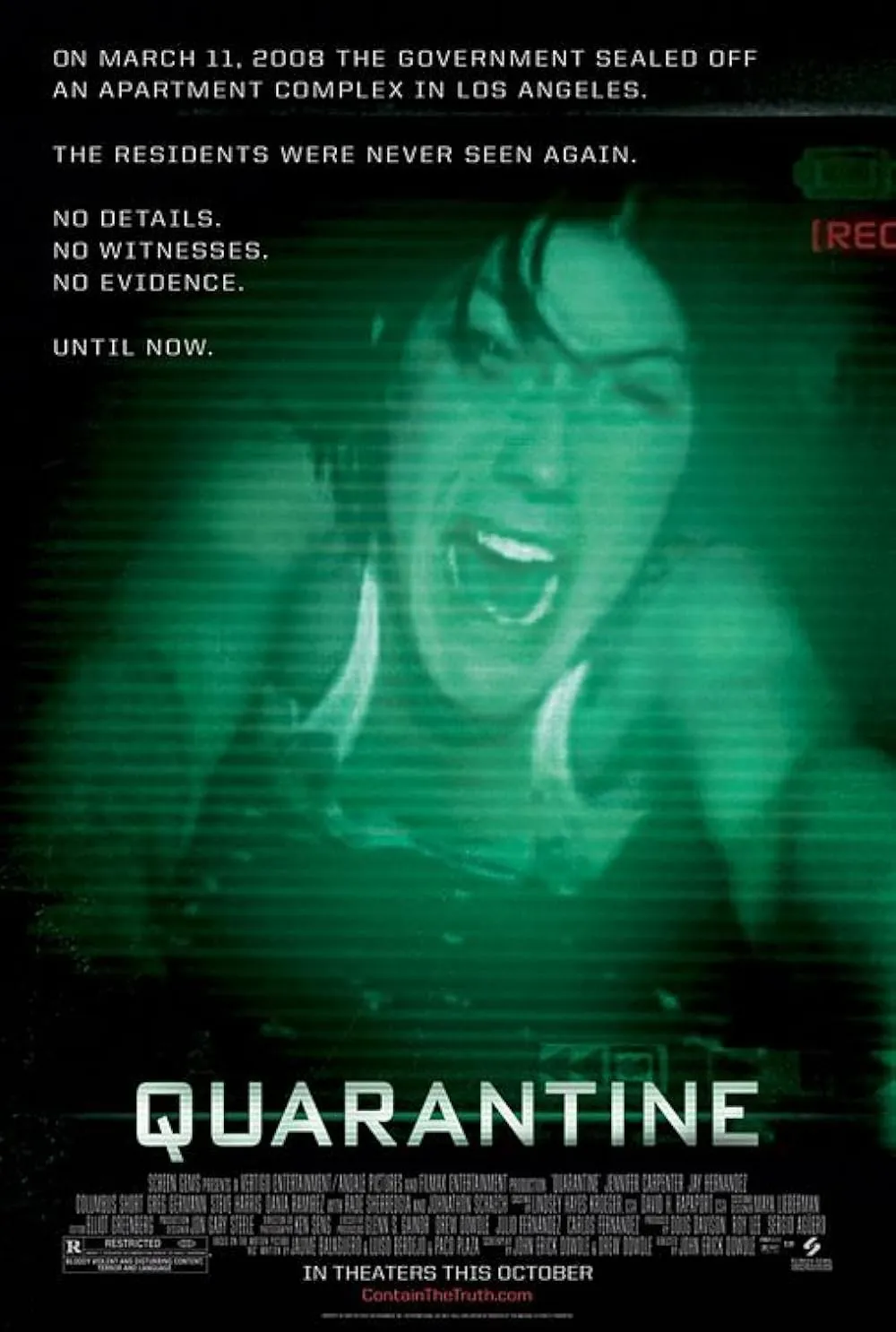 Quarantine 2008 Hindi Dubbed 480p BluRay 300MB ESub Download