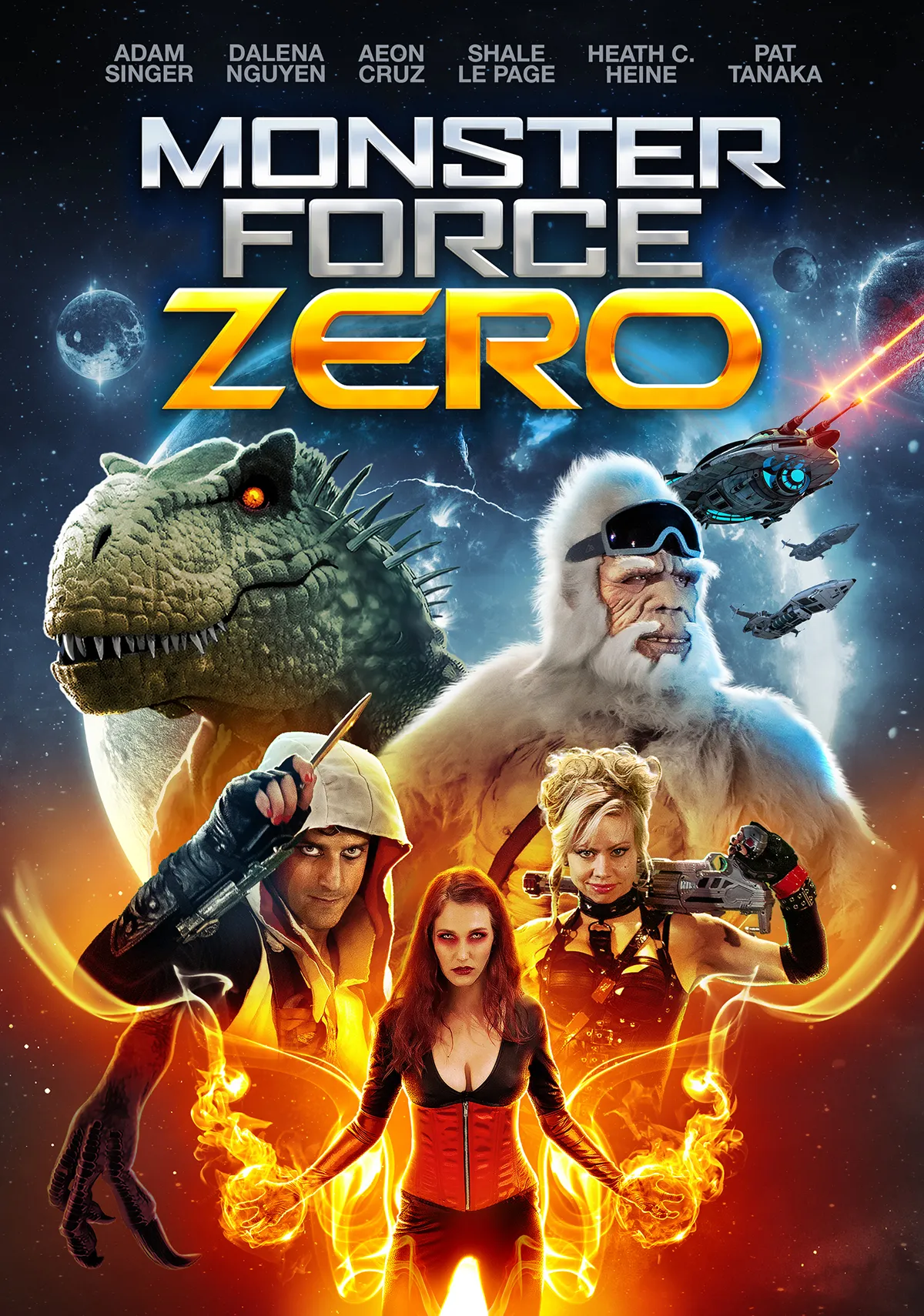 Monster Force Zero 2019 Hindi ORG Dual Audio 720p BluRay ESub 1.2GB Download