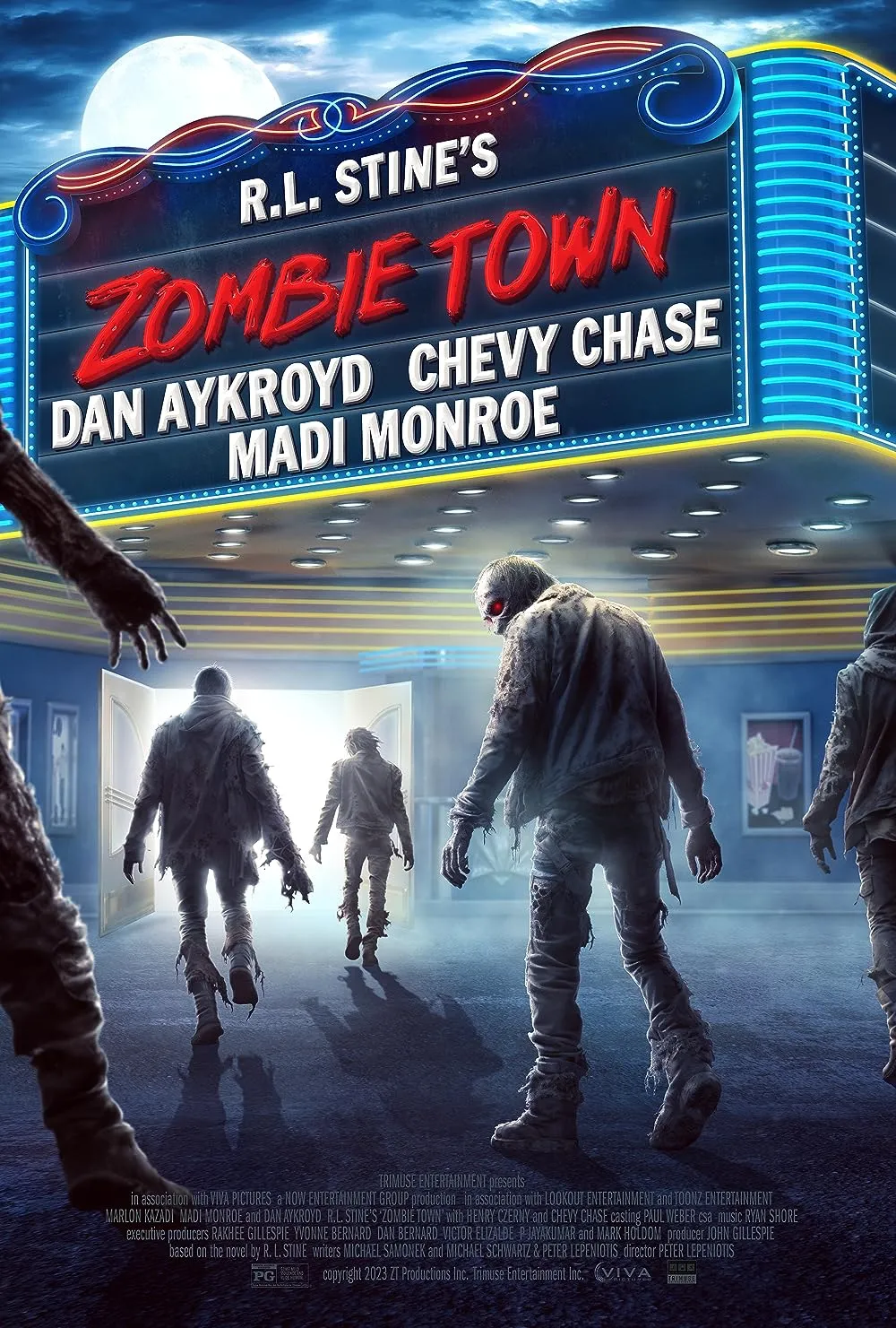Zombie Town 2023 English 480p HDRip ESub 400MB Download