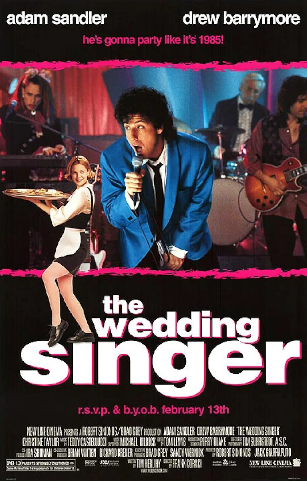 The Wedding Singer 1998 Hindi ORG Dual Audio 1080p | 720p | 480p BluRay ESub Downloa