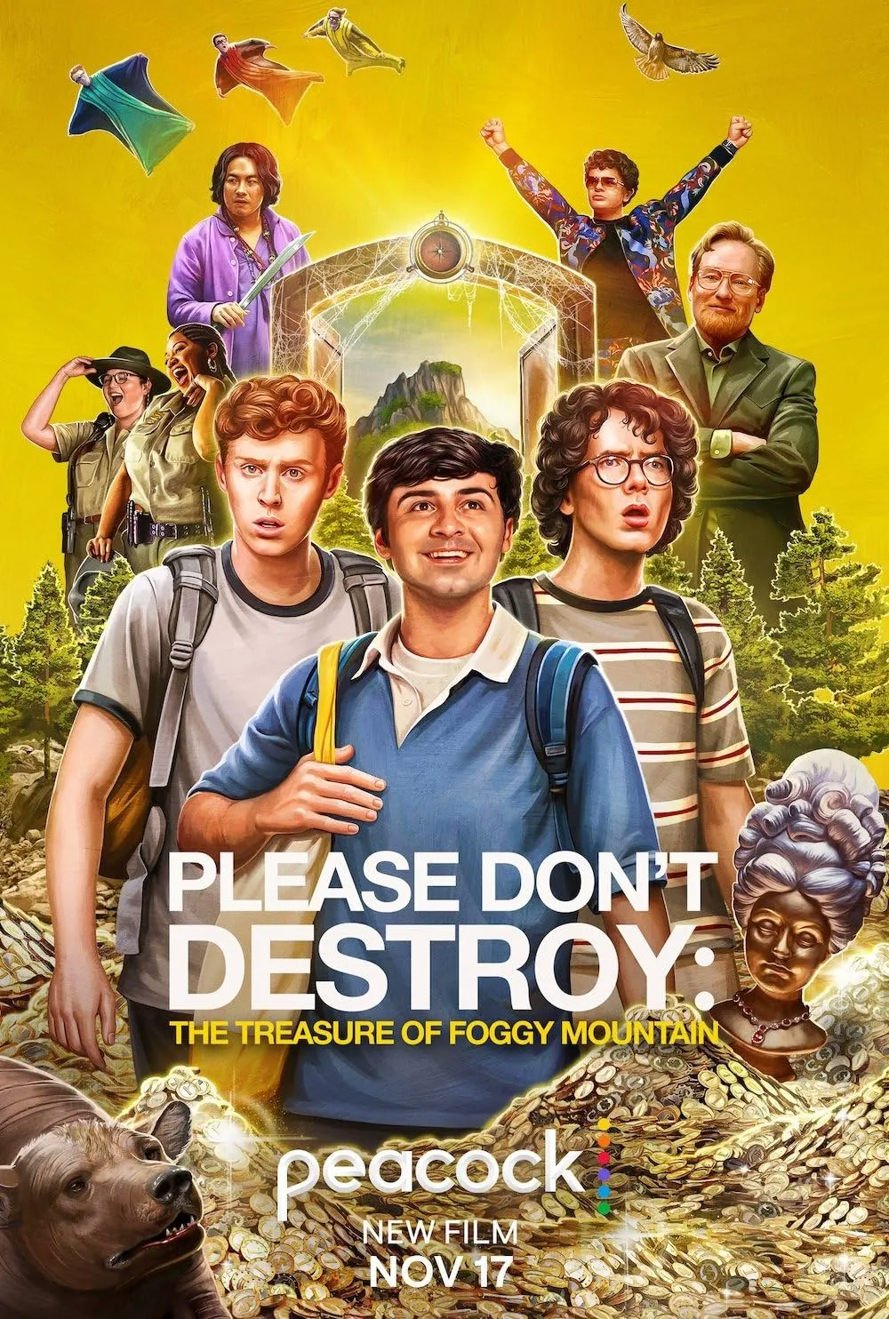 Please Don’t Destroy The Treasure of Foggy Mountain 2023 English 480p HDRip ESub 400M