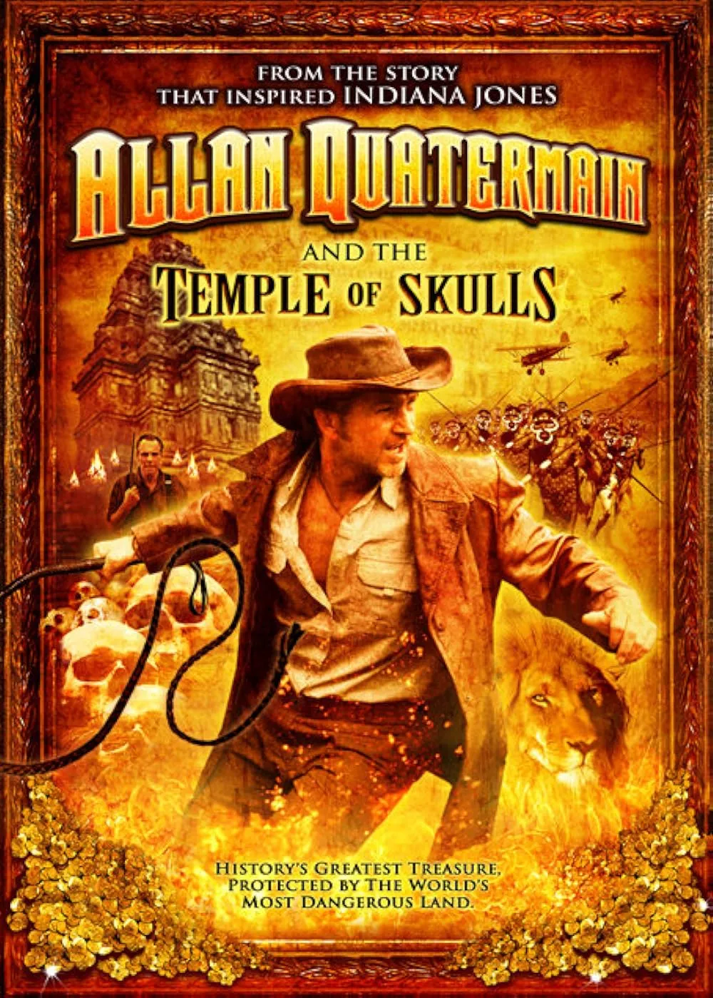 Allan Quatermain and The Temple of Skulls 2008 Hindi ORG Dual Audio 480p HDRip