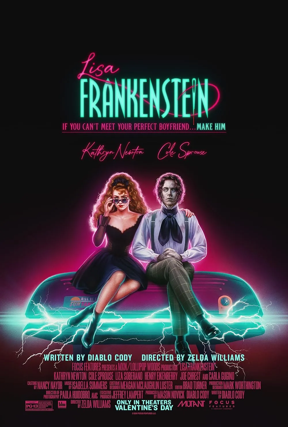 Lisa Frankenstein 2024 English 1080p | 720p | 480p HDRip ESub Download