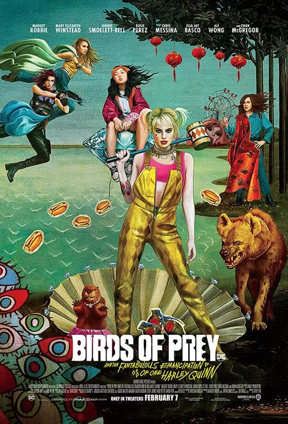 Birds of Prey 2020 Hindi ORG Dual Audio 1080p | 720p | 480p BluRay ESub Download