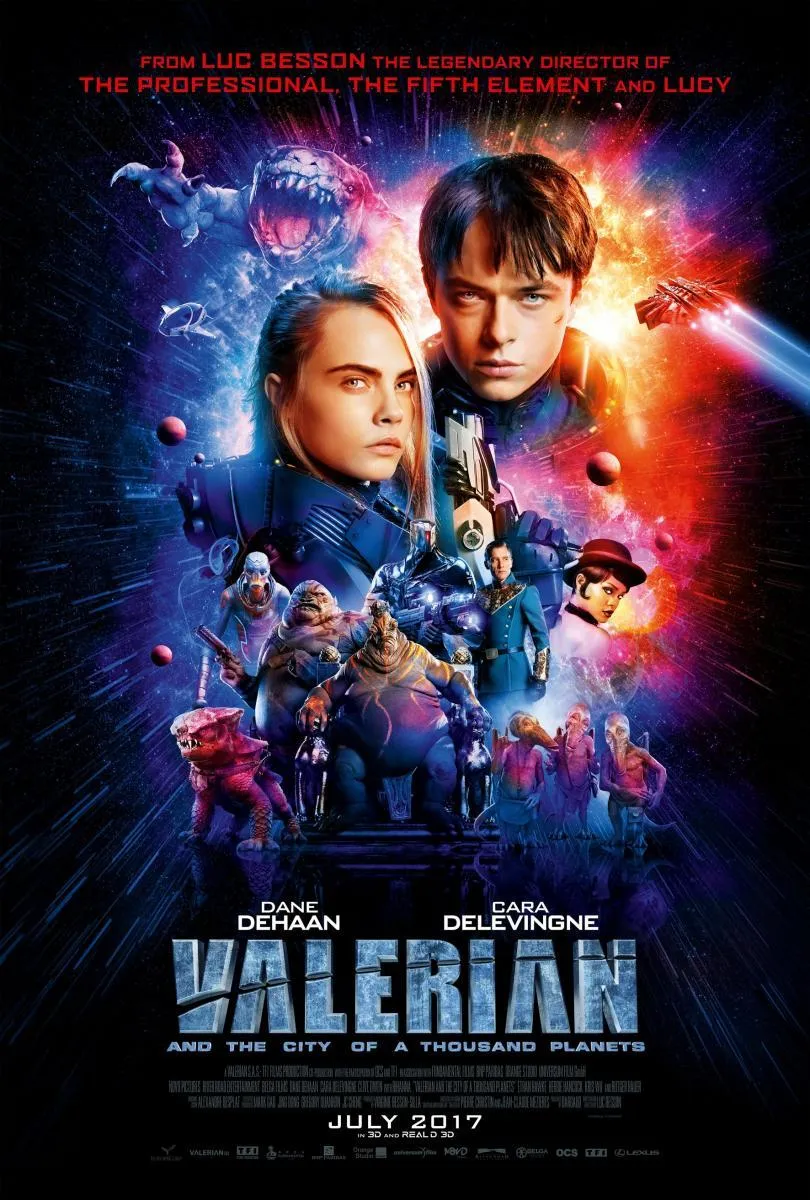 Valerian and the City of a Thousand Planets 2017 3D English 720p BluRay 1.2GB Download