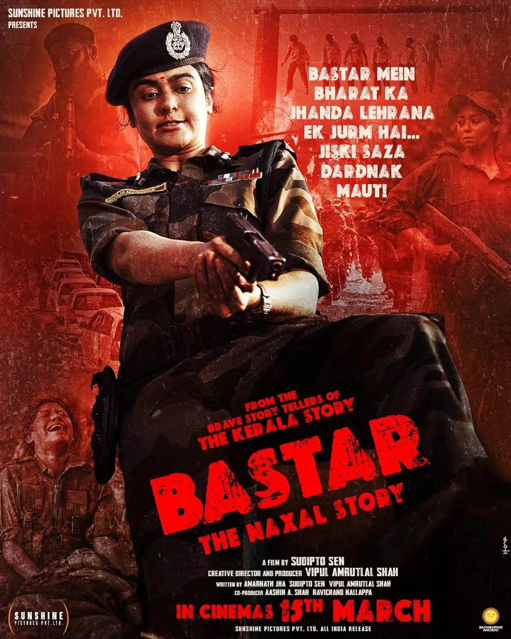 Bastar The Naxal Story 2024 Hindi Movie 1080p | 720p | 480p PreDVDRip Download