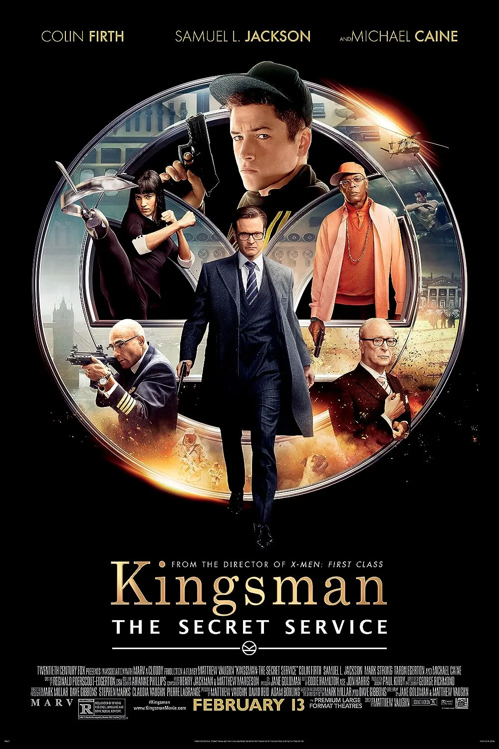 Kingsman The Secret Service 2014 Hindi ORG Dual Audio 1080p | 720p | 480p BluRay ESub Download