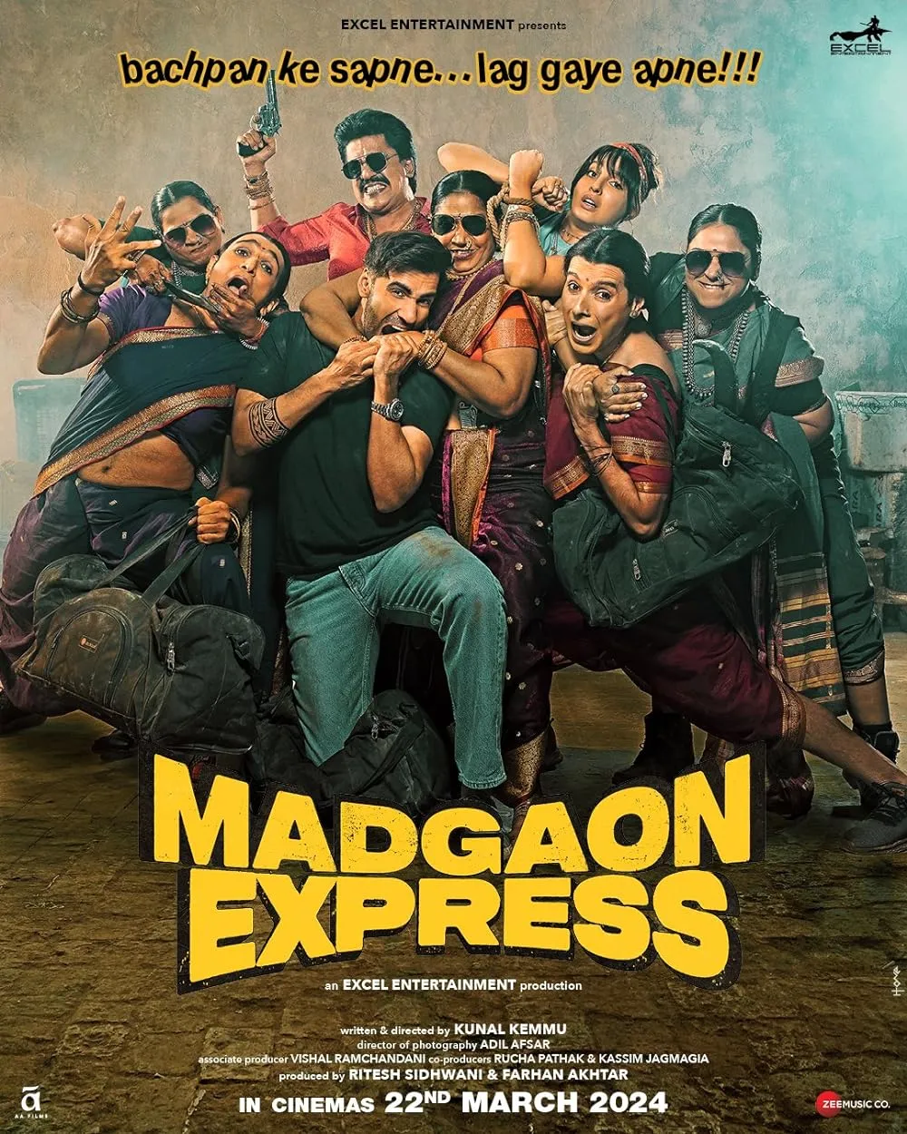 Madgaon Express 2024 Hindi 1080p | 720p | 480p HDTS Download