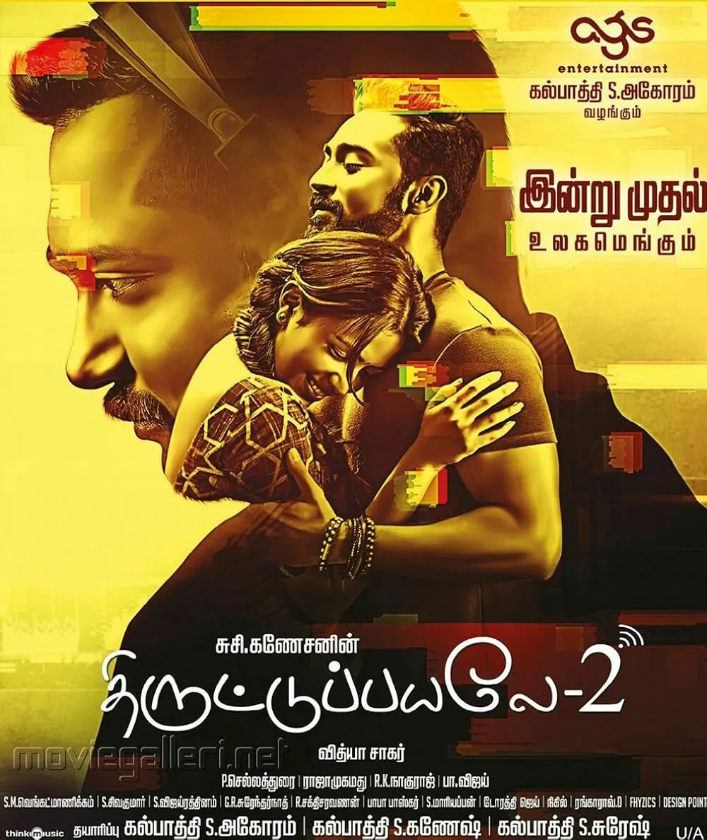 Thiruttu Payale 2 (The Digital Thief) 2017 Hindi ORG Dual Audio 1080p | 720p | 480p HDRip Download