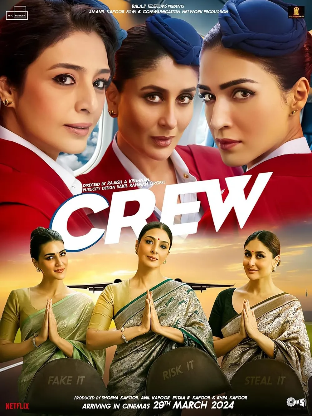 Crew 2024 Hindi Movie 1080p | 720p | 480p HDTS Download