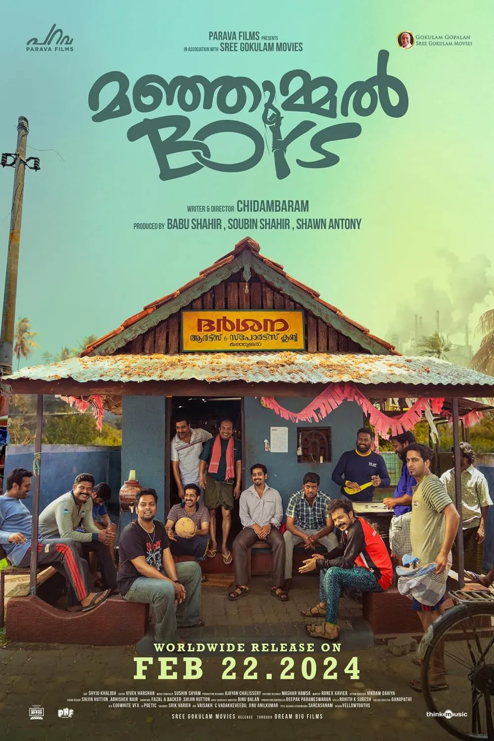 Manjummel Boys 2024 Hindi (Studio-DUB) 1080p | 720p | 480p HDTS ESub Download