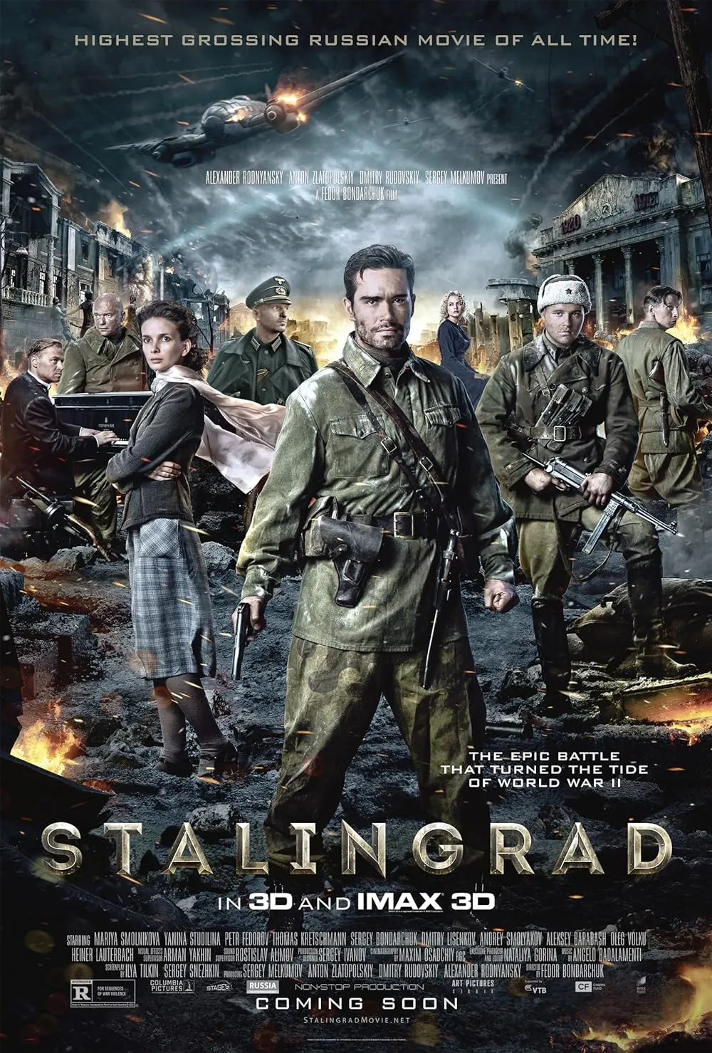 Stalingrad 2013 Hindi ORG Dual Audio 1080p | 720p | 480p BluRay ESub Download