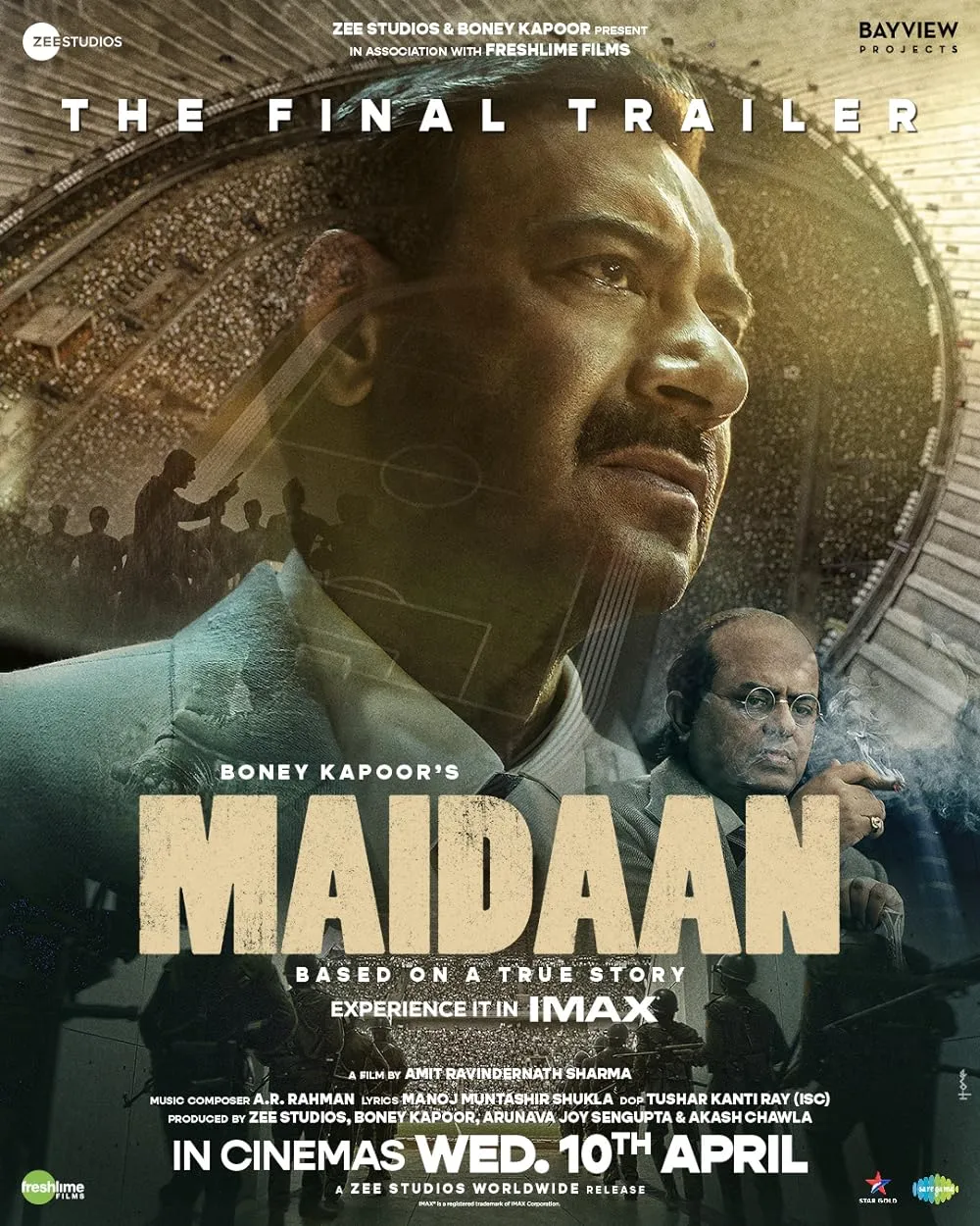 Maidaan 2024 Hindi Movie 1080p | 720p | 480p PreDVDRip Download