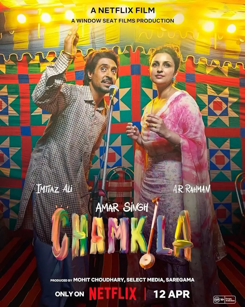 Amar Singh Chamkila 2024 Hindi 1080p | 720p | 480p NF HDRip ESub Download