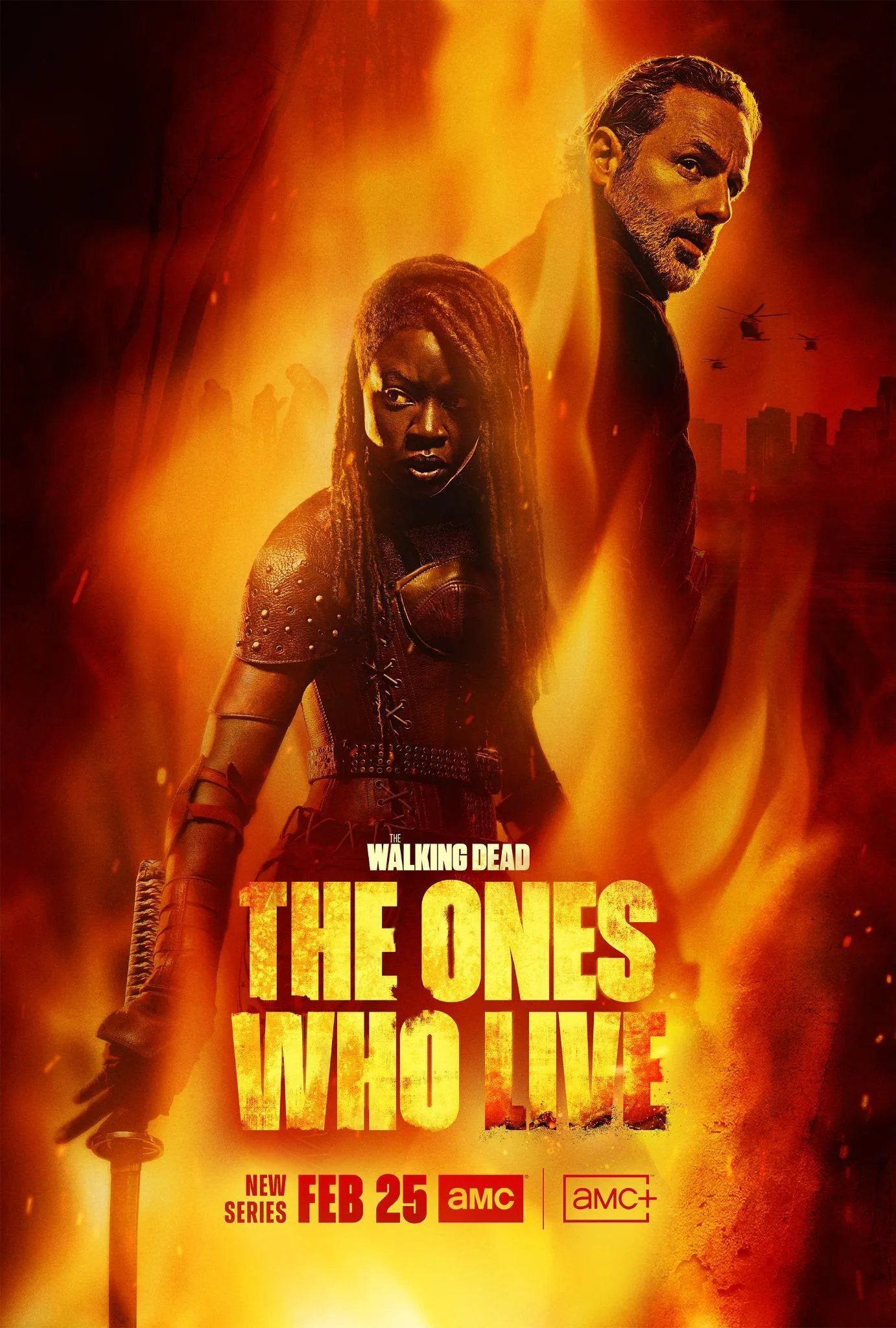 The Walking Dead The Ones Who Live 2024 English S01 AMZN Web Series 1080p | 720p | 480p