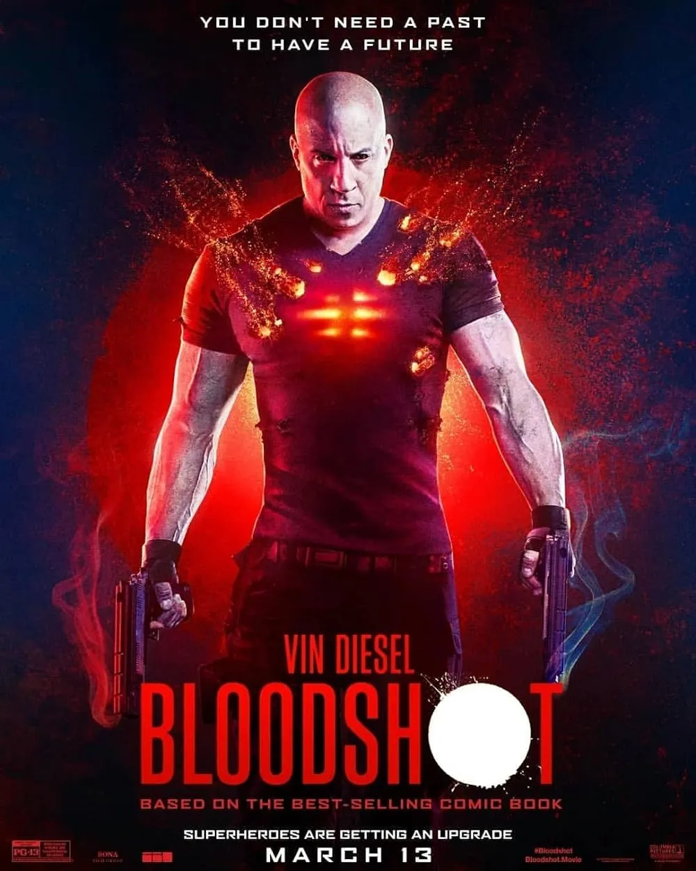 Bloodshot 2020 Hindi ORG Dual Audio 1080p | 720p | 480p BluRay ESub Download