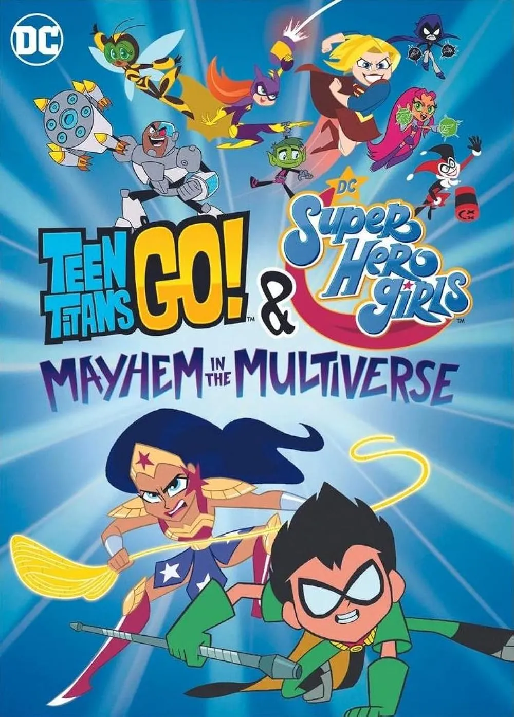 Teen Titans Go! & DC Super Hero Girls Mayhem in the Multiverse 2022 Hindi ORG Dual Audio