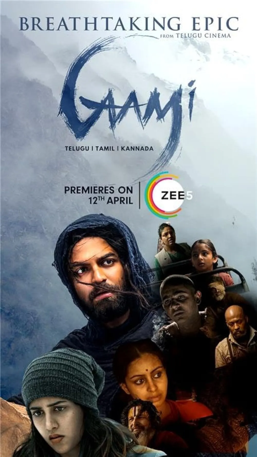 Gaami 2024 Tamil + Telugu + Kannada 1080p | 720p | 480p HDRip ESub Download