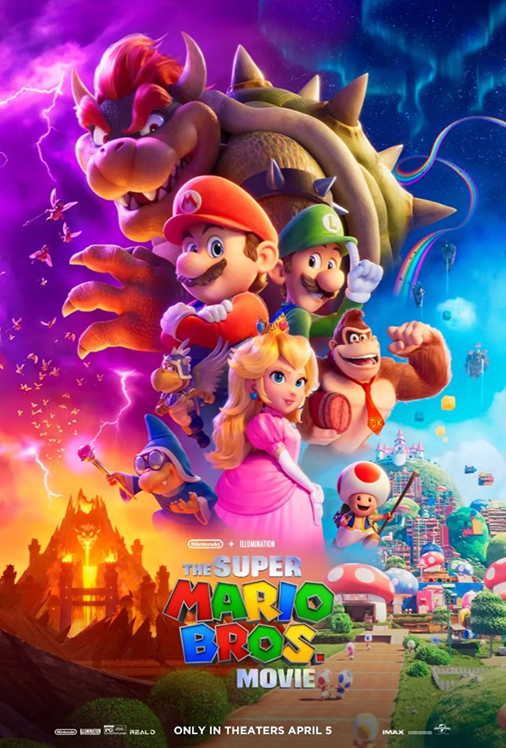 The Super Mario Bros. Movie 2023 Hindi ORG Dual Audio 1080p | 720p | 480p BluRay ESub Download