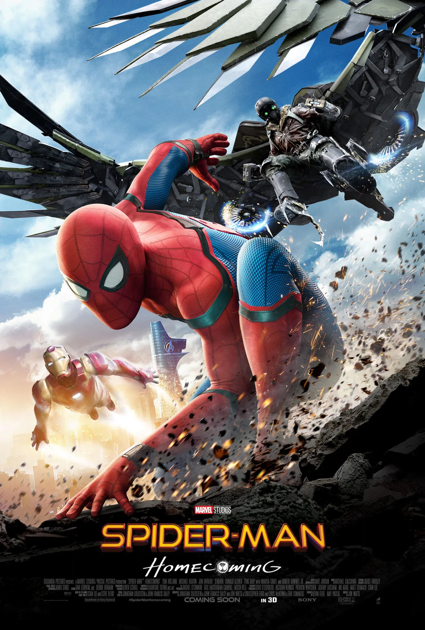 Spider-Man Homecoming 2017 Hindi Dual Audio 1080p | 720p | 480p Bluray ESub Download