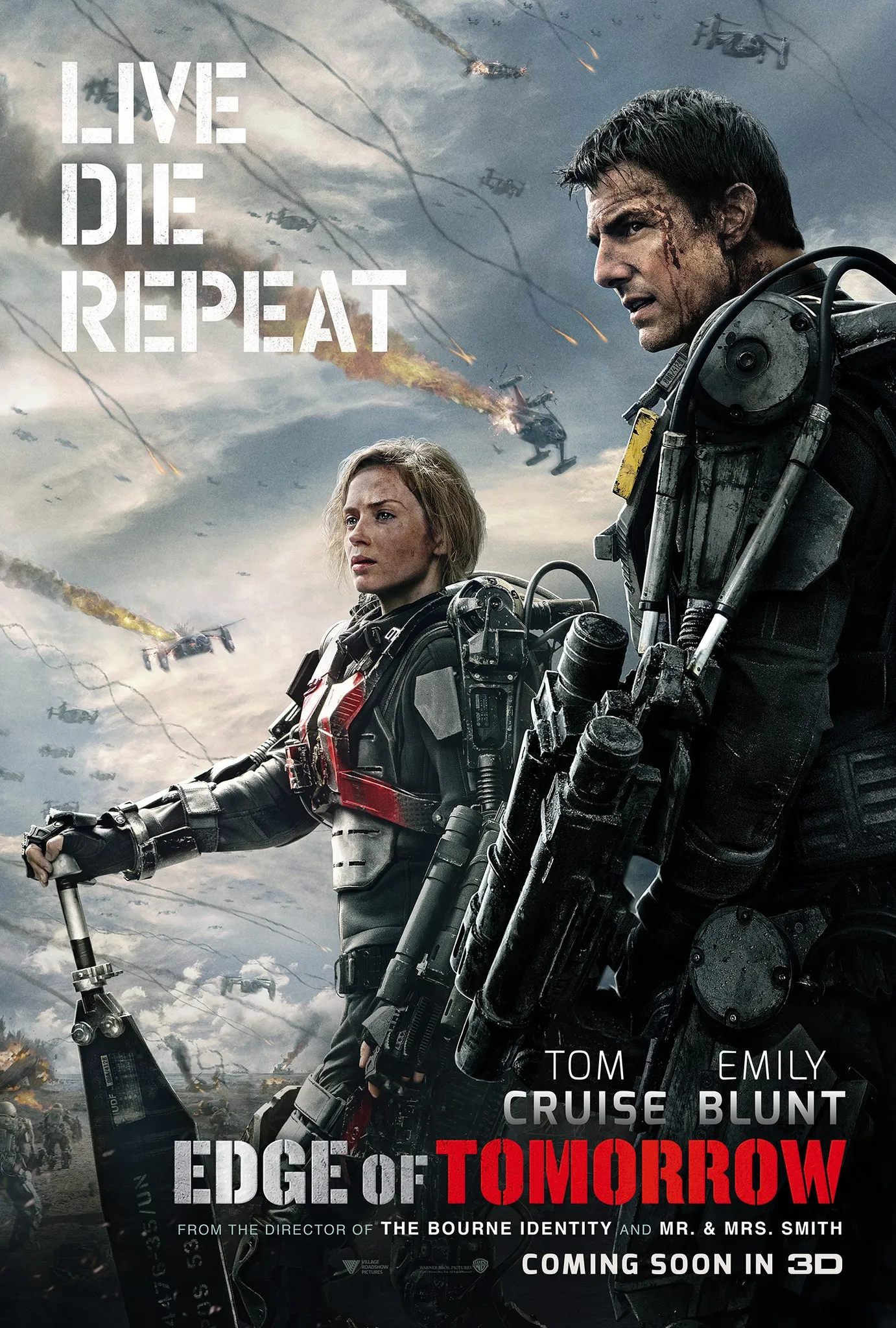 Edge of Tomorrow 2014 Hindi Dual Audio 1080p | 720p | 480p BluRay ESbu Download