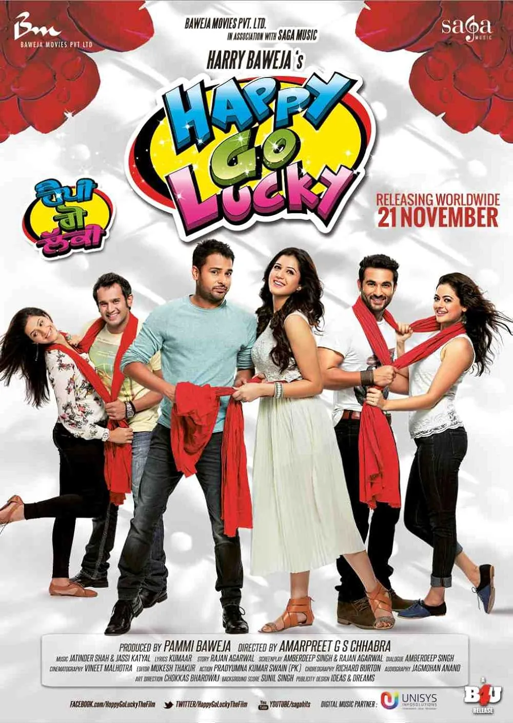 Happy Go Lucky 2014 Punjabi 1080p | 720p | 480p HDRip ESub Download