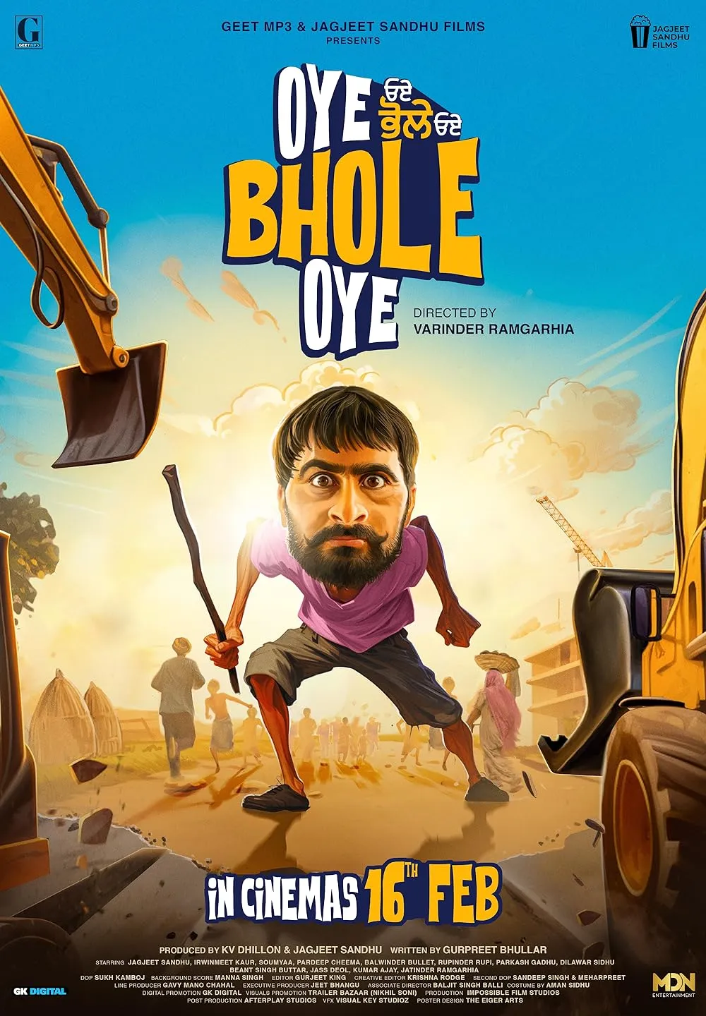 Oye Bhole Oye 2024 Punjabi 1080p | 720p | 480p HDRip ESub Download