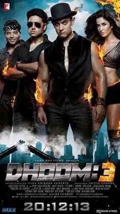 Dhoom 3 2013 Hindi 1080p | 720p | 480p BluRay ESub Download